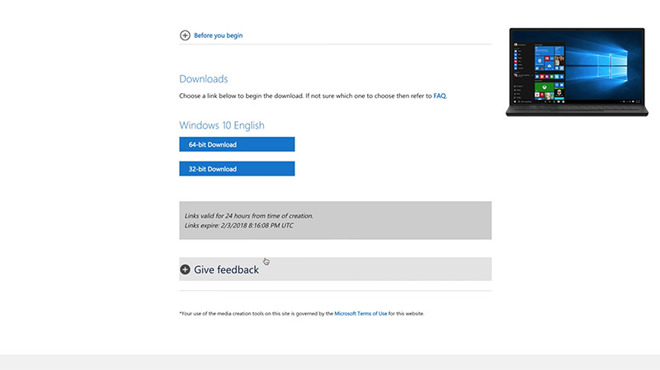 Windows 10 64 bit download